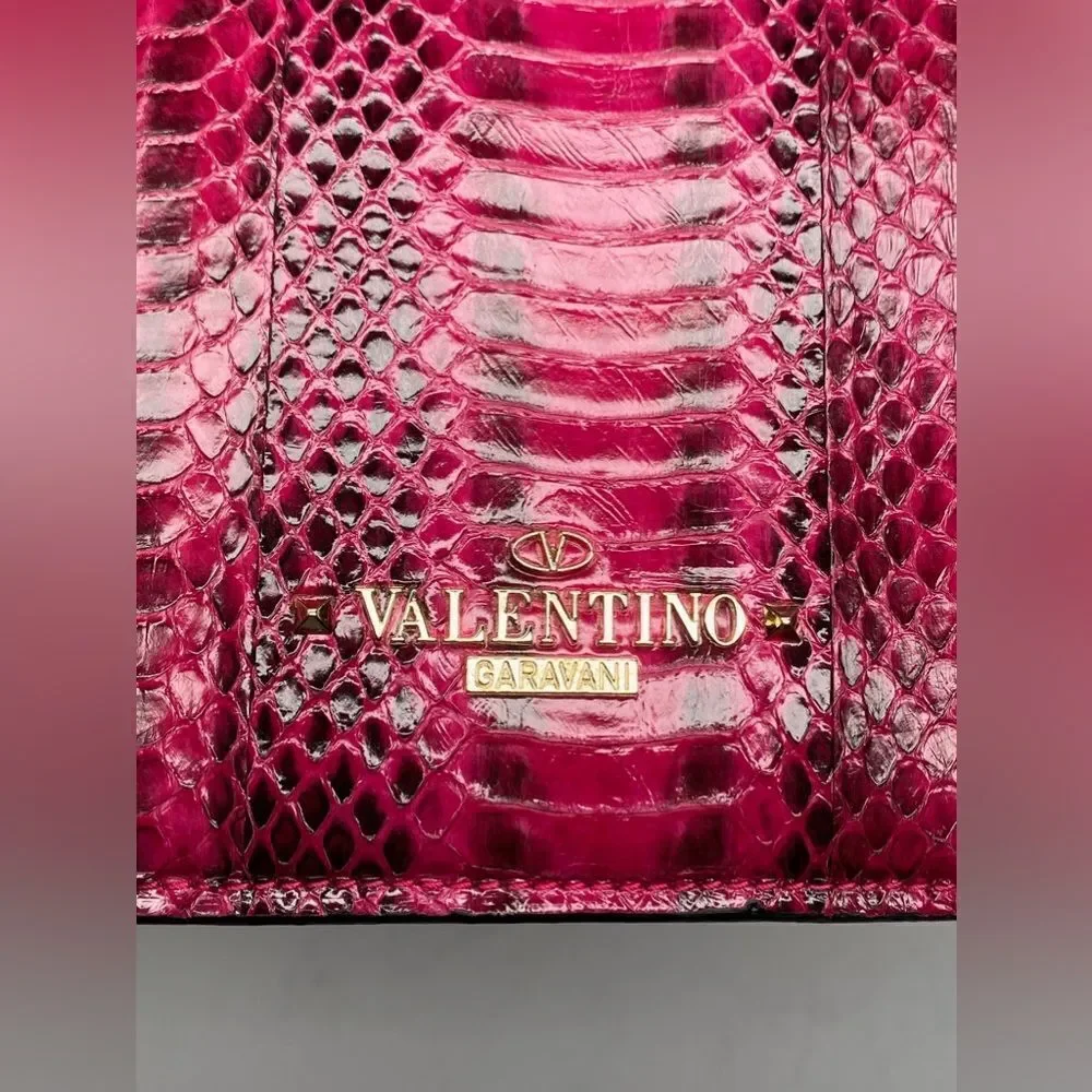 Valentino Garavani Snake Embossed Leather iPad Mini Case